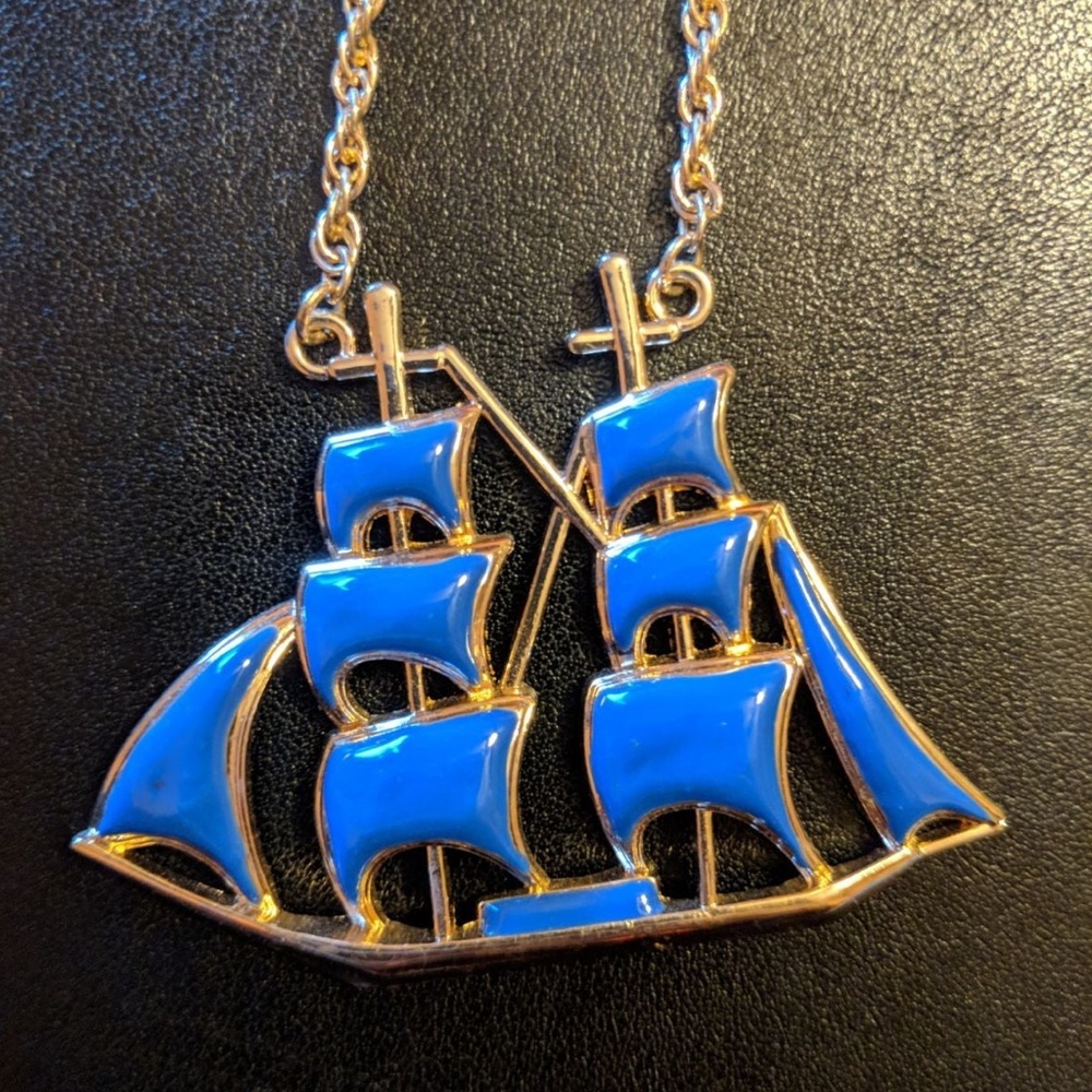 Ship Necklace